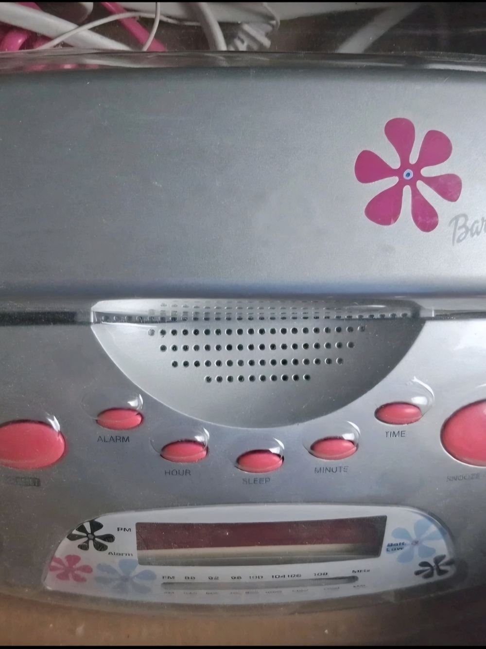 Vintage Barbie Telephone Alarm Clock  Radio Working In Original Box - Picture 2 of 9